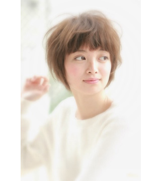 ふんわり ショートボブ ふんわり ショートボブ
