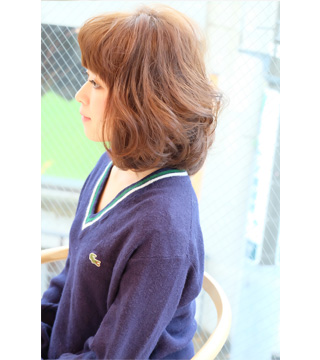 気まぐれパーマ 可愛いボブ 気まぐれパーマ 可愛いボブ