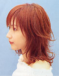 「春髪」掲載中のヘアースタイル 横